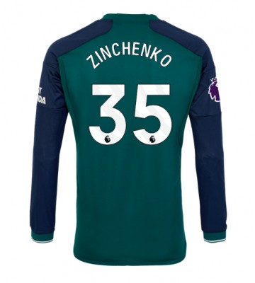 Arsenal Oleksandr Zinchenko #35 Replika Tredjetrøje 2023-24 Langærmet
